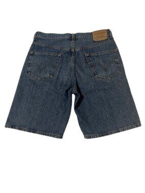 Levi's 550 Relaxed Fit Denim Shorts Men's 33 Medium Wash Y2K/90's Style